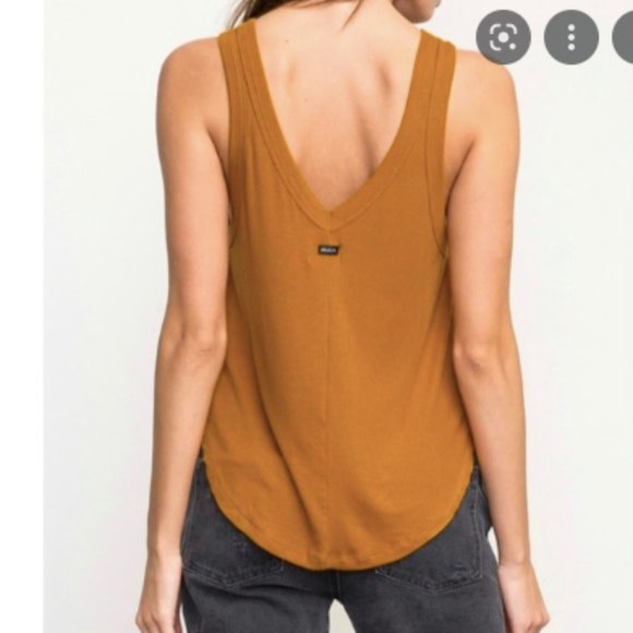 RVCA V Back Tank Top - Picture 1 of 9